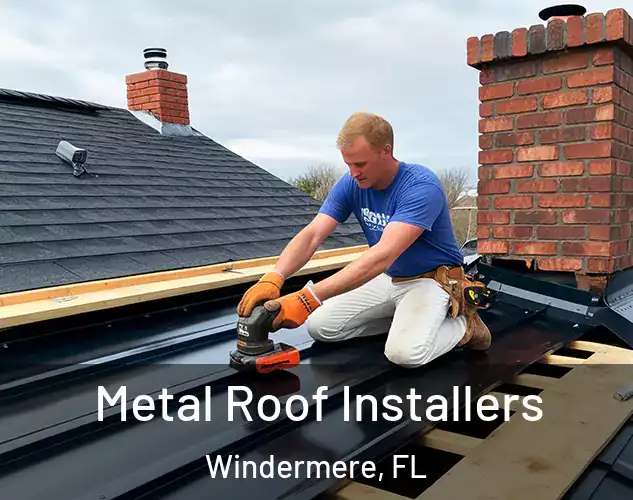 Metal Roof Installers Windermere, FL