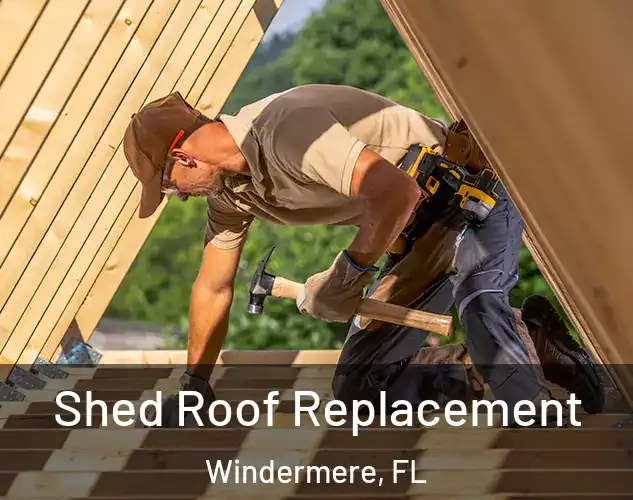 Shed Roof Replacement Windermere, FL